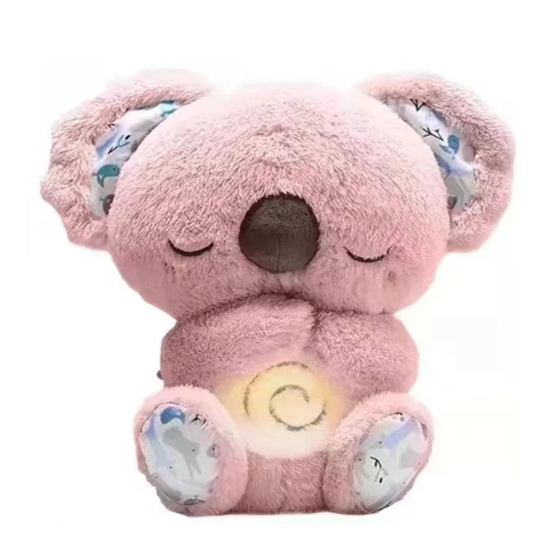 NÆL® Koala Einschlafhilfe – Kuscheltier mit Atemsimulation, Nachtlicht & Musik